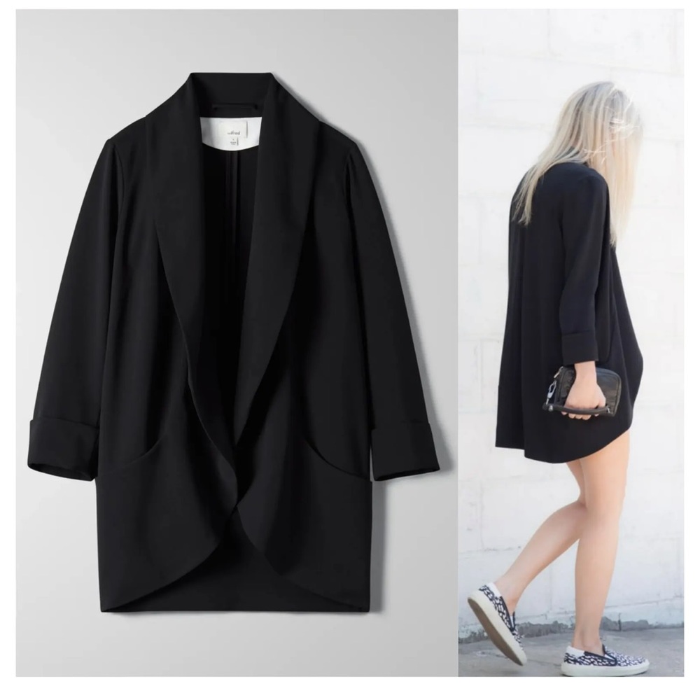 • WILFRED Crepe Jacket Blazer •